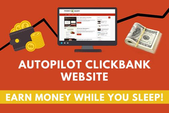 I will create autopilot clickbank website on wordpress