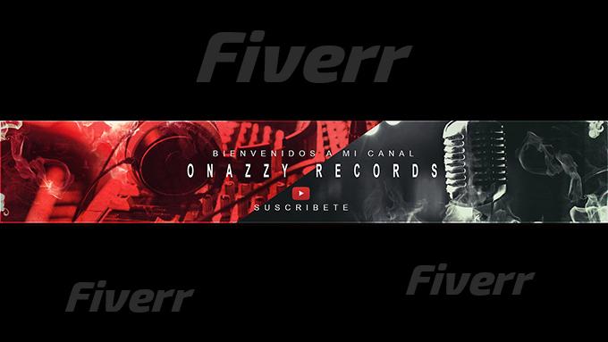 I will design an eye catching youtube banner and logo