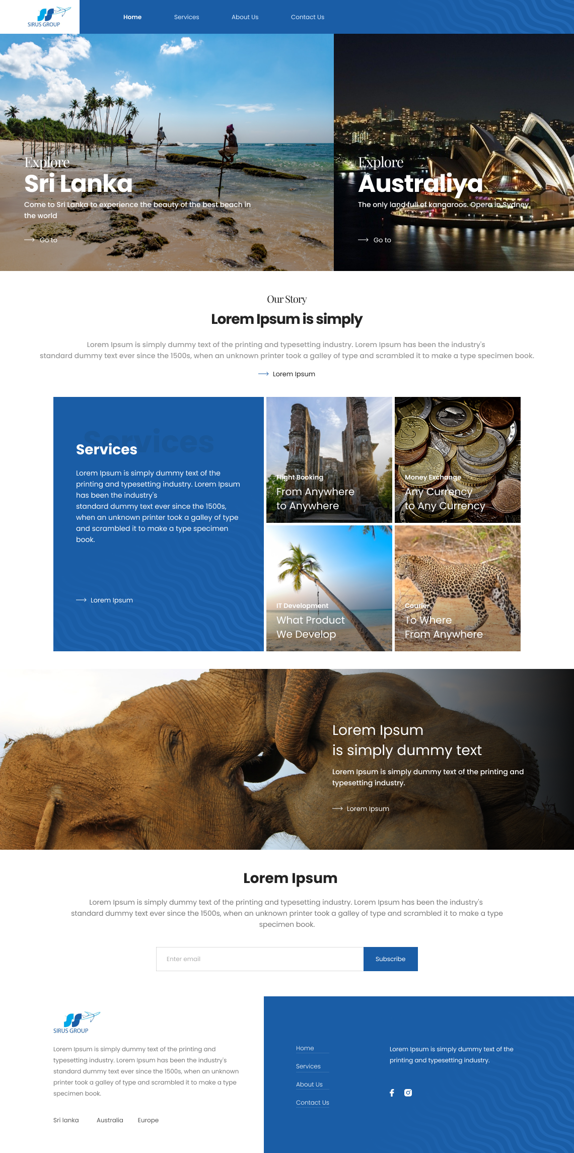 Design and build professional website or landing page