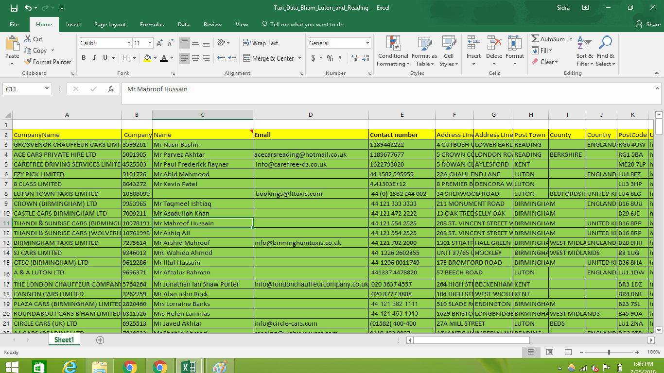 I will do Web Scraping,E-mail Scraping,Data Entry For You