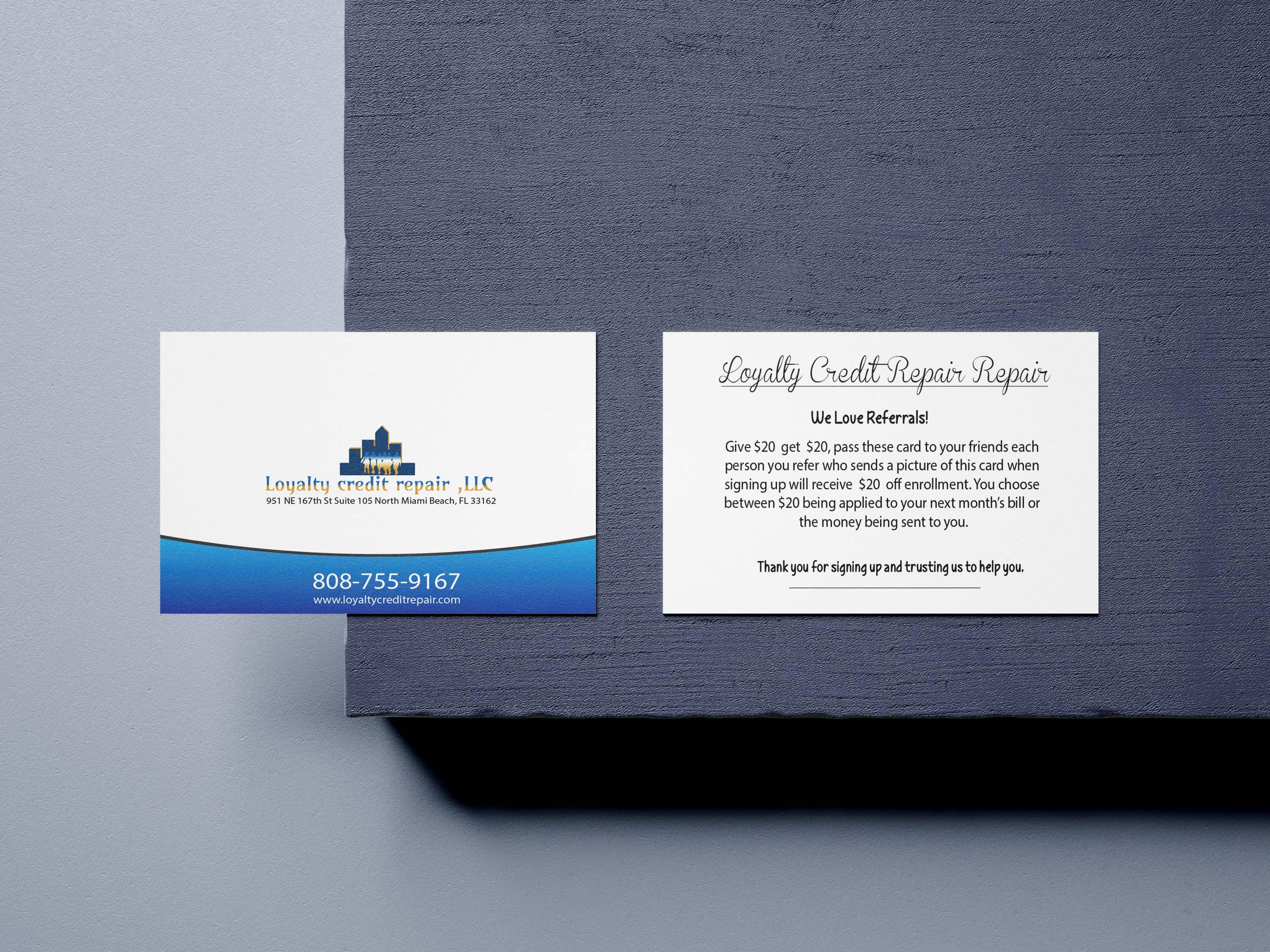 I will do professional and modern double side business card design