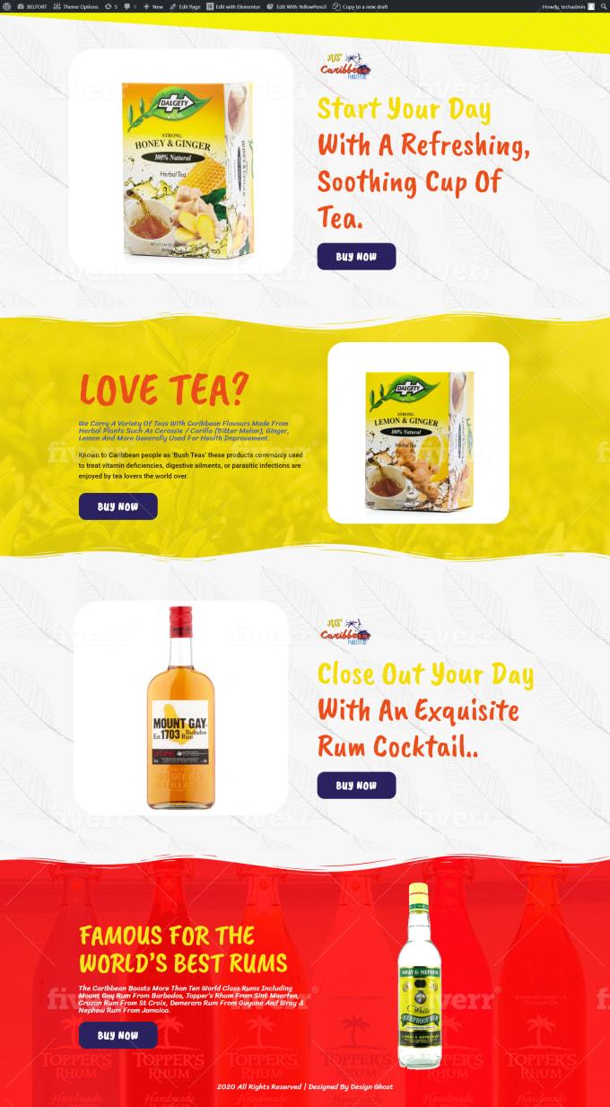 I will create custom responsive wordpress landing page design