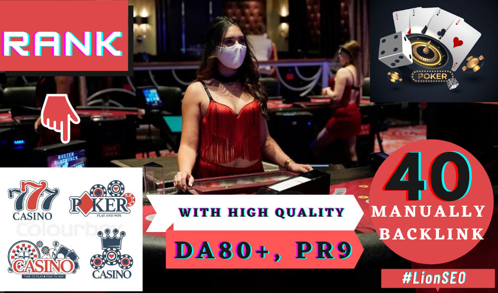 Rank Your Online Casino , Poker, Gambling , Gaming Site On Google 24 hours Service