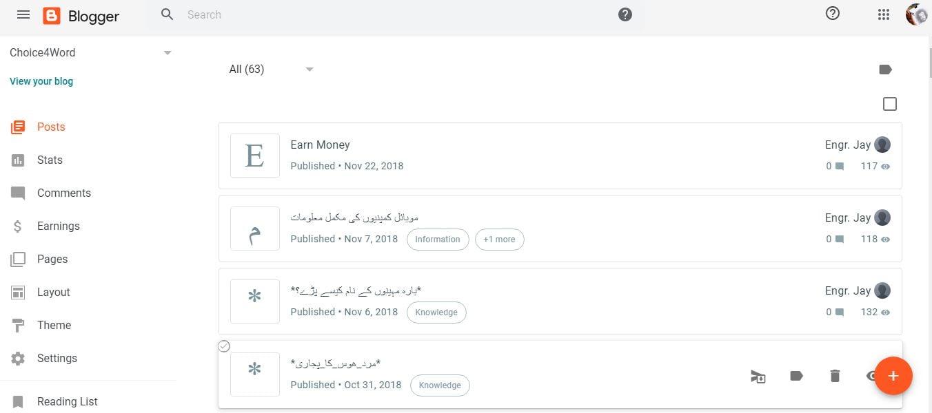 I will do wordpress and blogging works, blog posts etc.