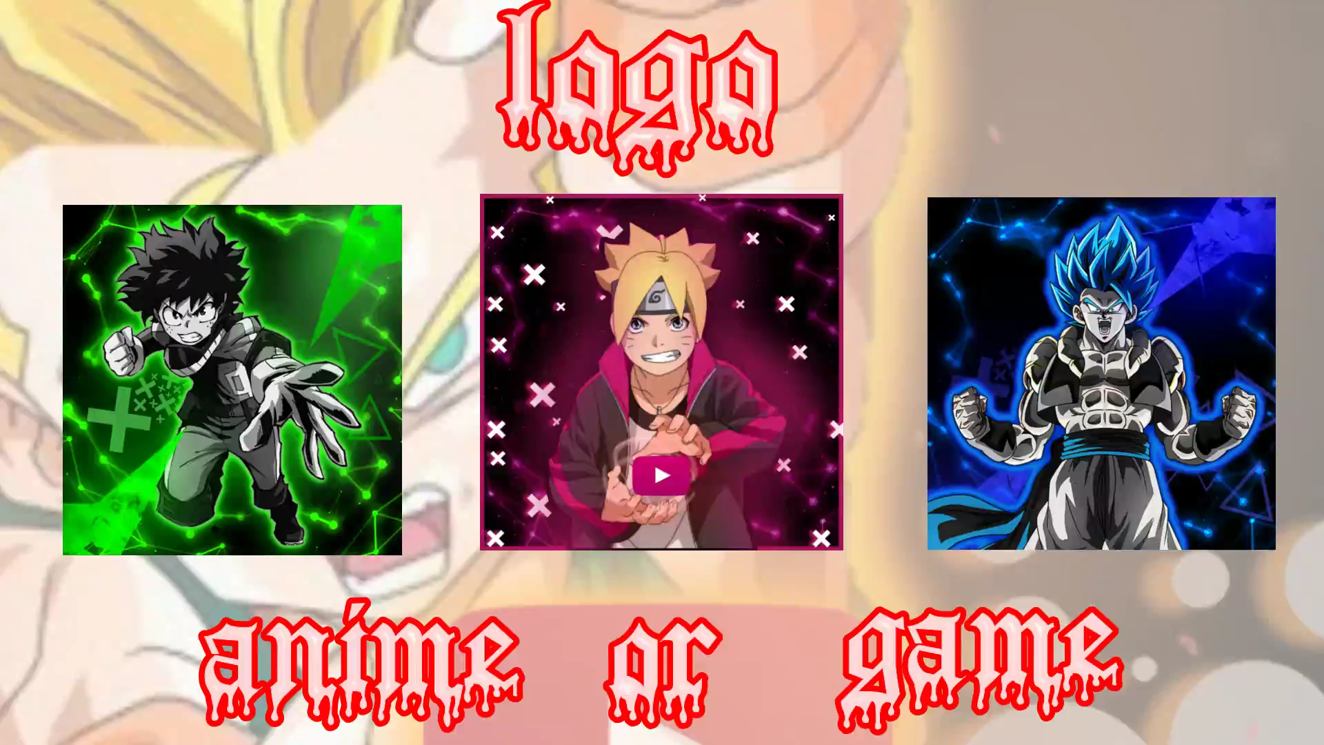 I will design anime or manga logo