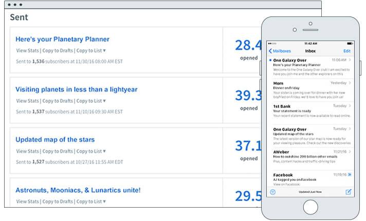 I will do mailchimp, Aweber, getresponse,Constant Contact, email campaign