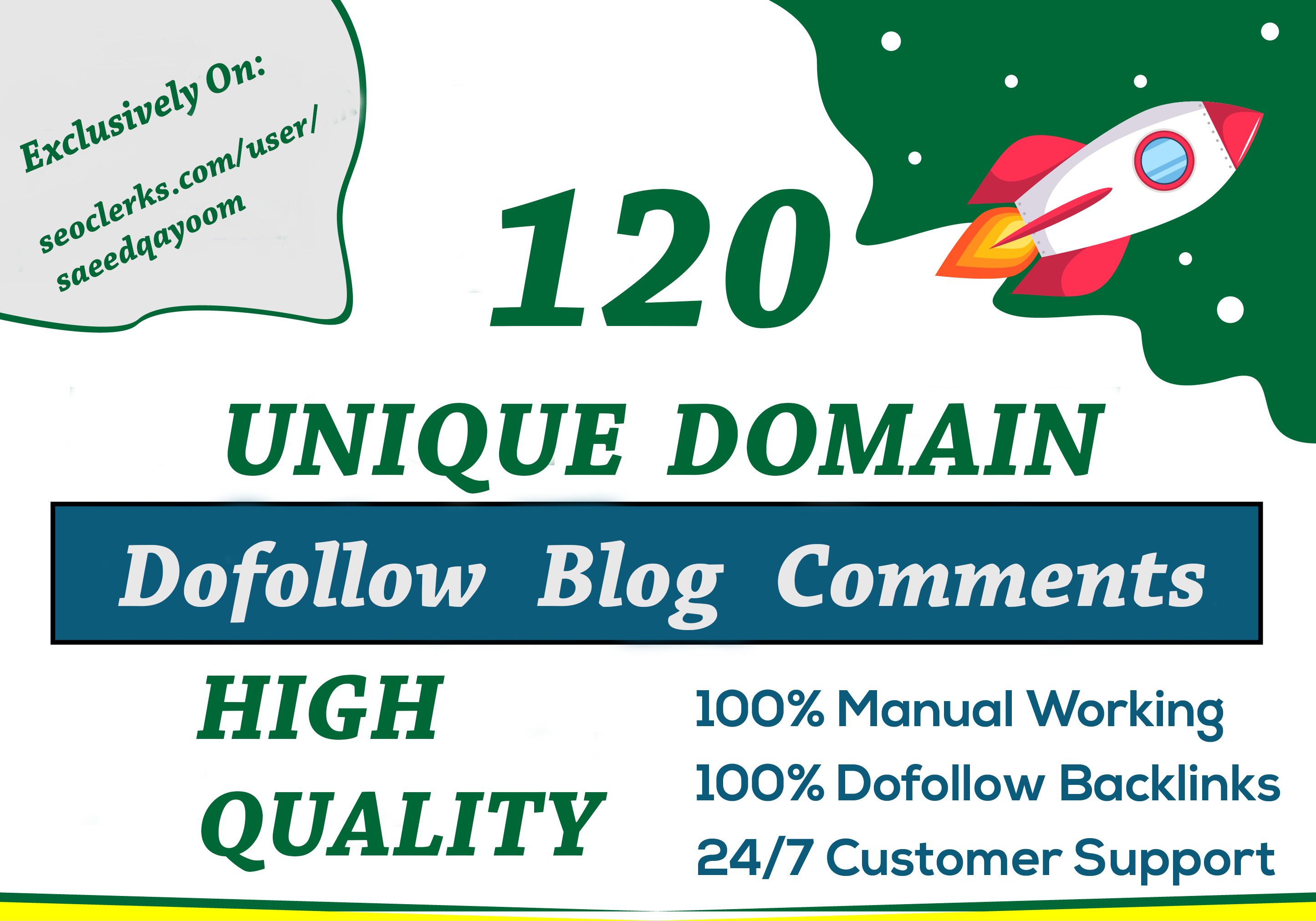 I will rank website with 120 Unique Domain Dofollow Blog Comments