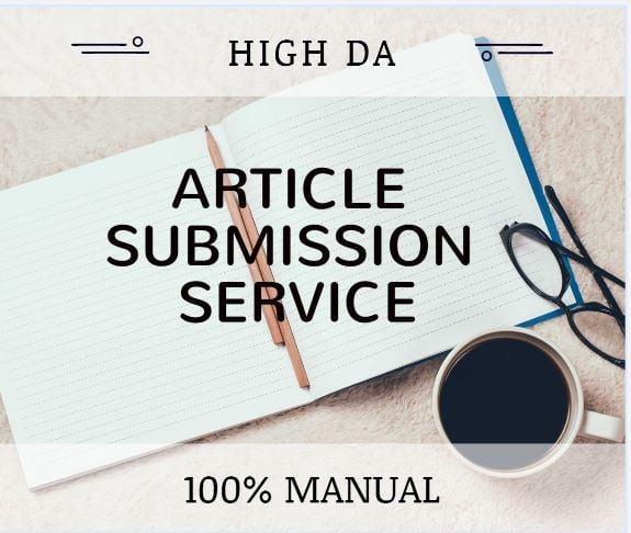 top 15 article submission manually fast index