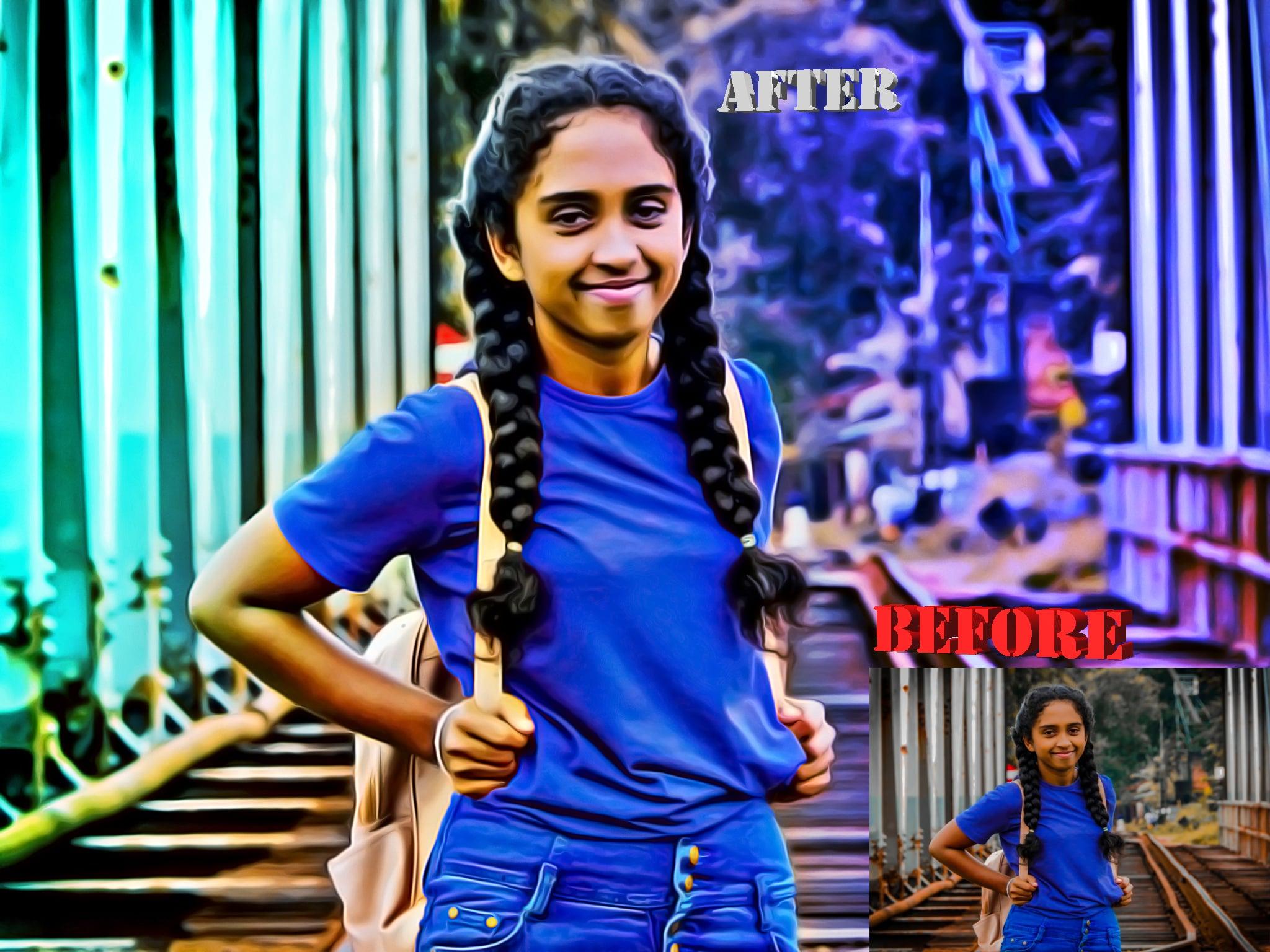 I will Change Any Photo to Oil paint