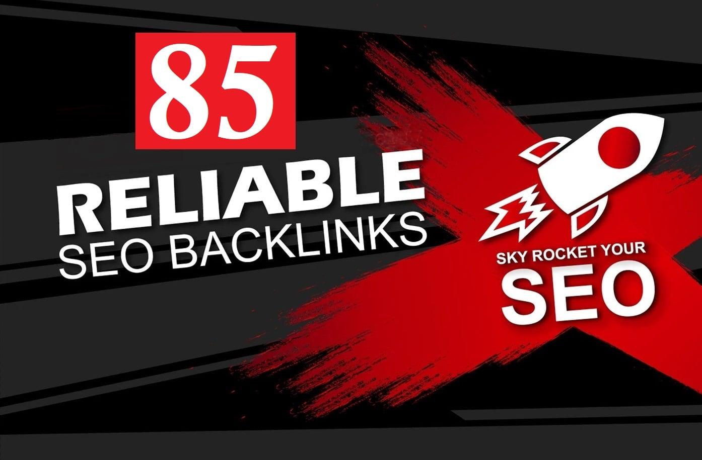 90+DA Most Popular 85 Links-Building From: PR9,Edu,Contextual,Bookmarks Trust Authority links Create