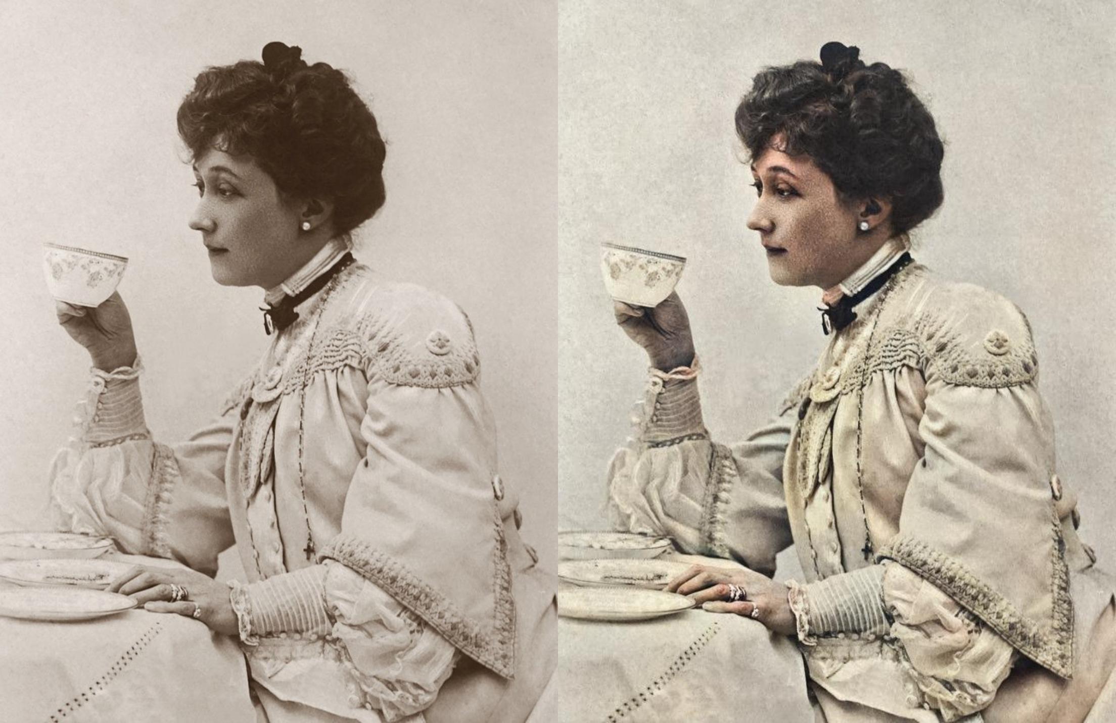 Restore/Renew your old photo,Coloring your black and white photo