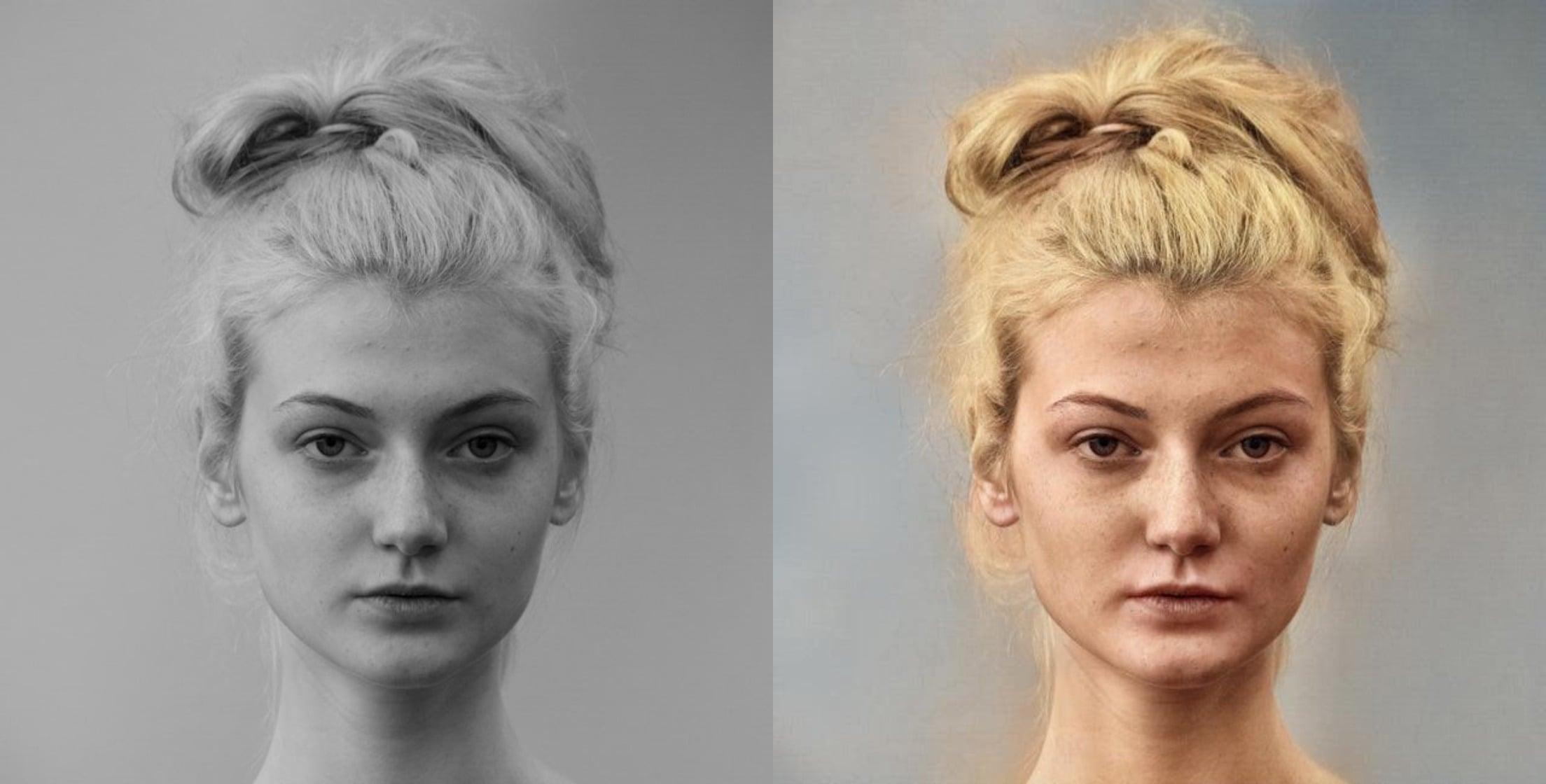 Restore/Renew your old photo,Coloring your black and white photo