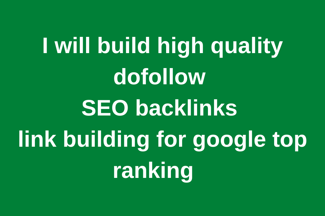 I will create 60 SEO backlinks for high ranking, traffic and sales