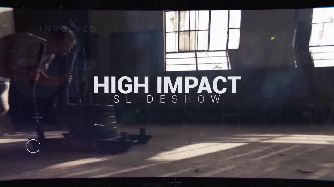 I will create a cinematic glitch trailer high impact