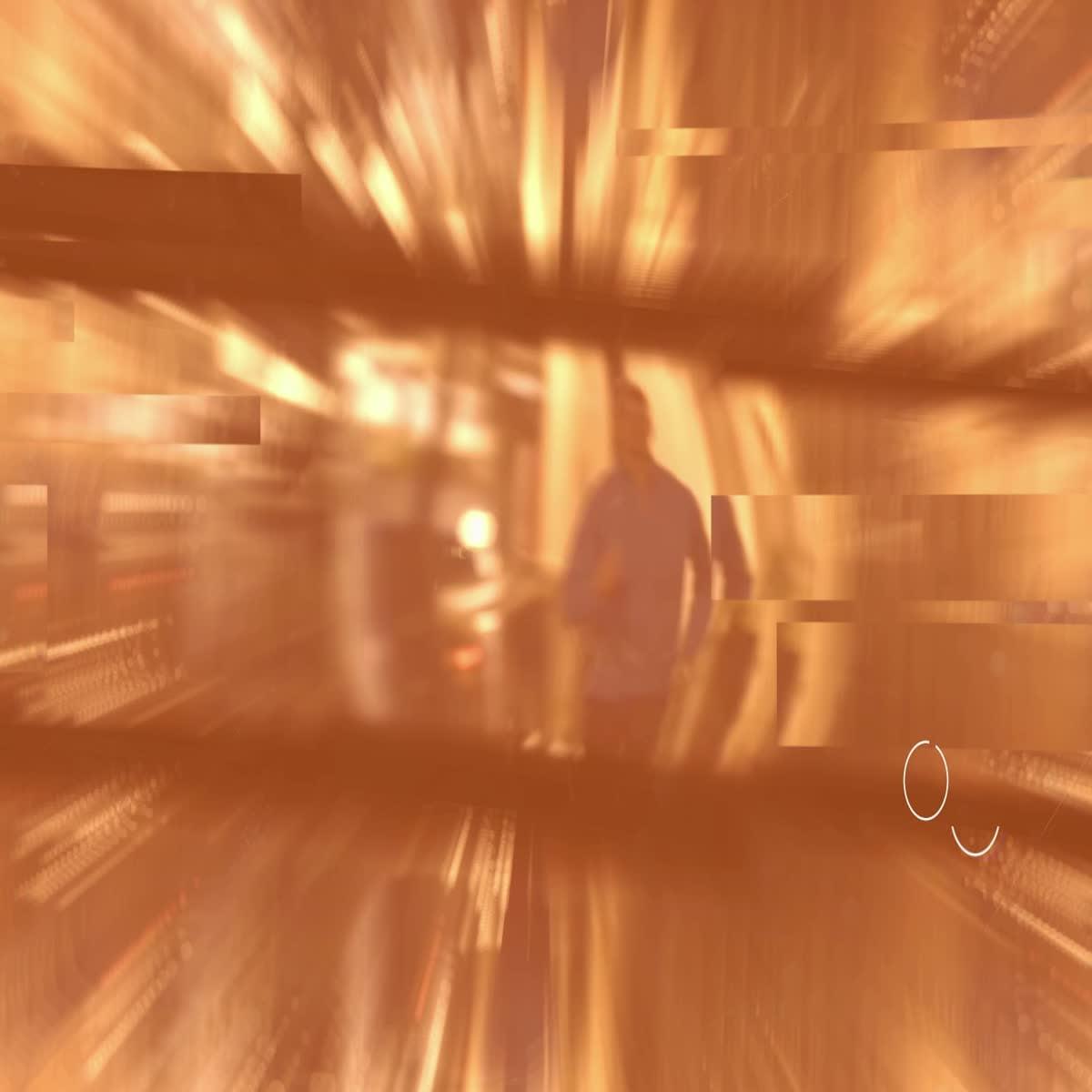 I will create a cinematic glitch trailer high impact