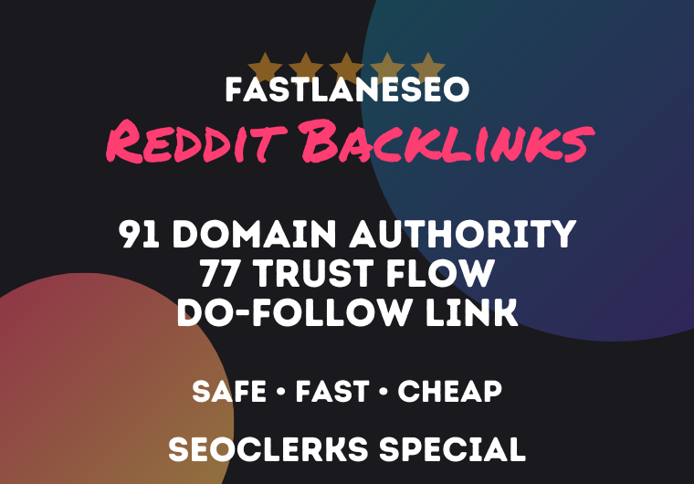 Get Powerful Backlinks from Reddit [91 DA 77 TF DoFollow /w Free Rank Tracking]