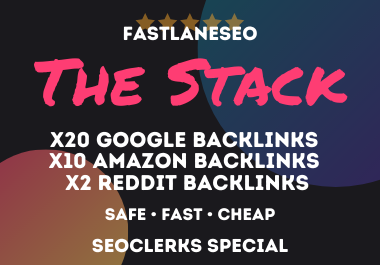 The Stack - Get This Powerful Google, Amazon & Reddit Backlinks [FREE RANK TRACKING] 