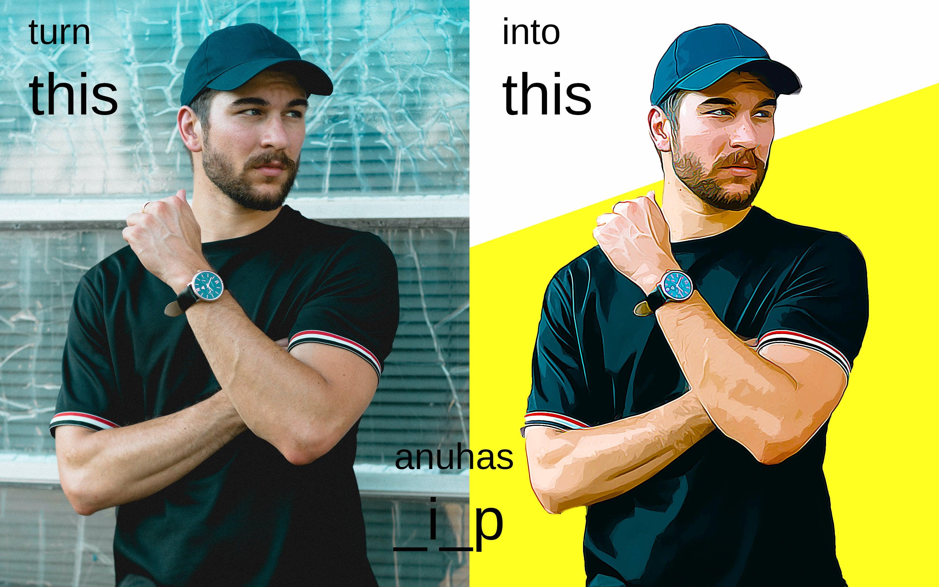 I will draw your amazing cartoon portrait