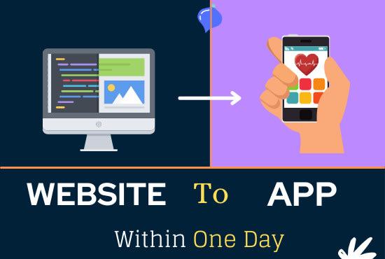 I will create an android app for your woocommerce store