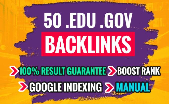 I will do 25 EDU/GOV High Authority Link building For SEO Backlinks
