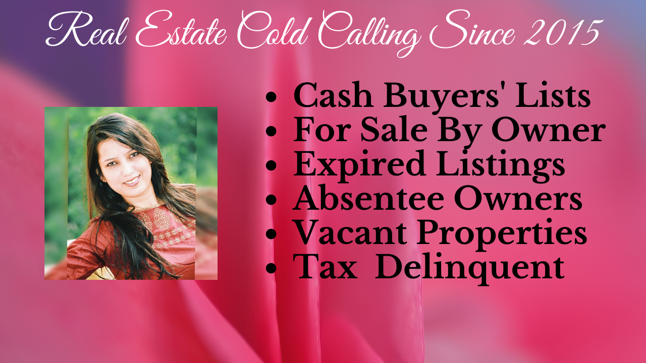 Real Estate Cold Calling and appointment setting- 50 calls