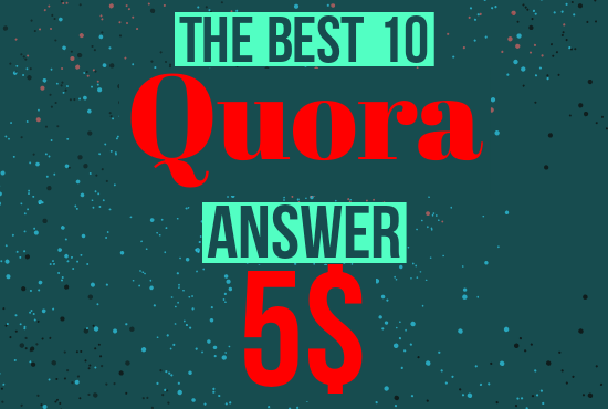 I Will Promote Your Website/Business With High Quality Quora Answer