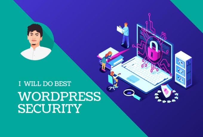 I will do best wordpress security 4 Hours