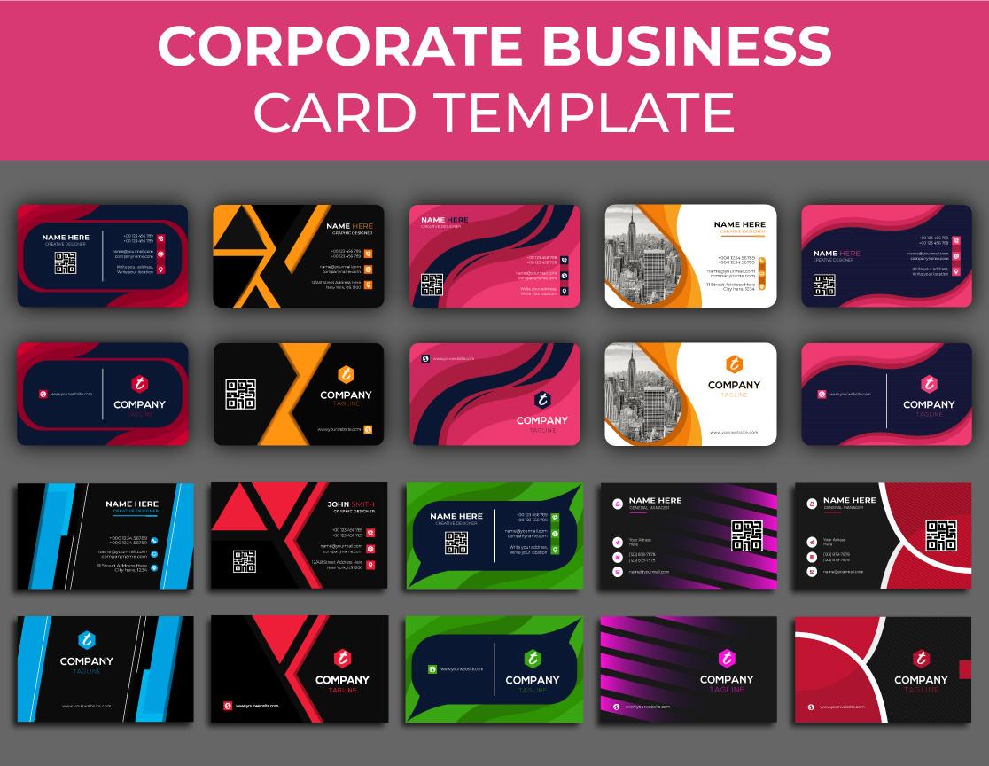 I will provide professional & creative business card design for your company