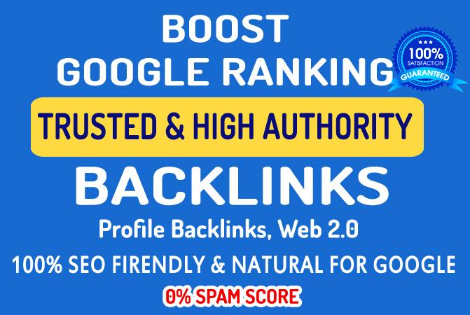 30 Profile Backlinks / Profile Creation - Dofollow Quality Backlinks