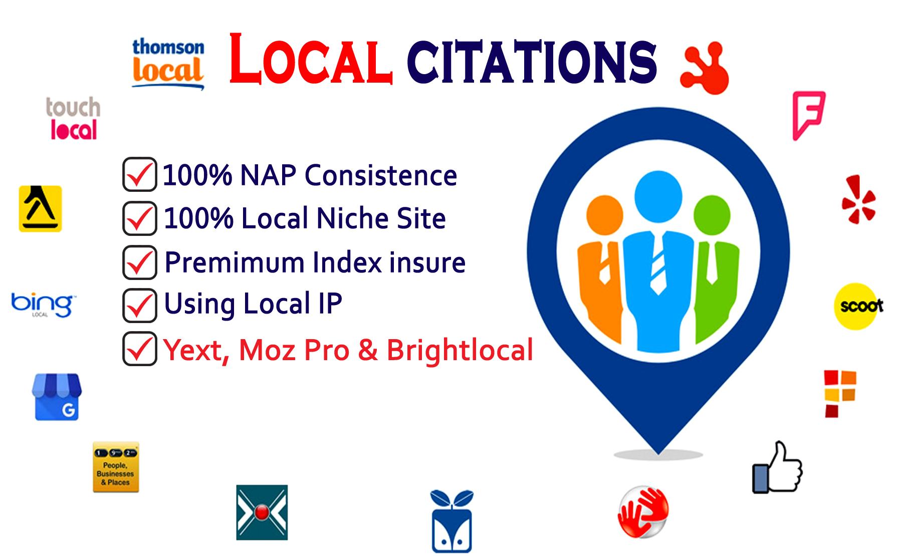25 Local Citations or Top Business Listing For Local SEO