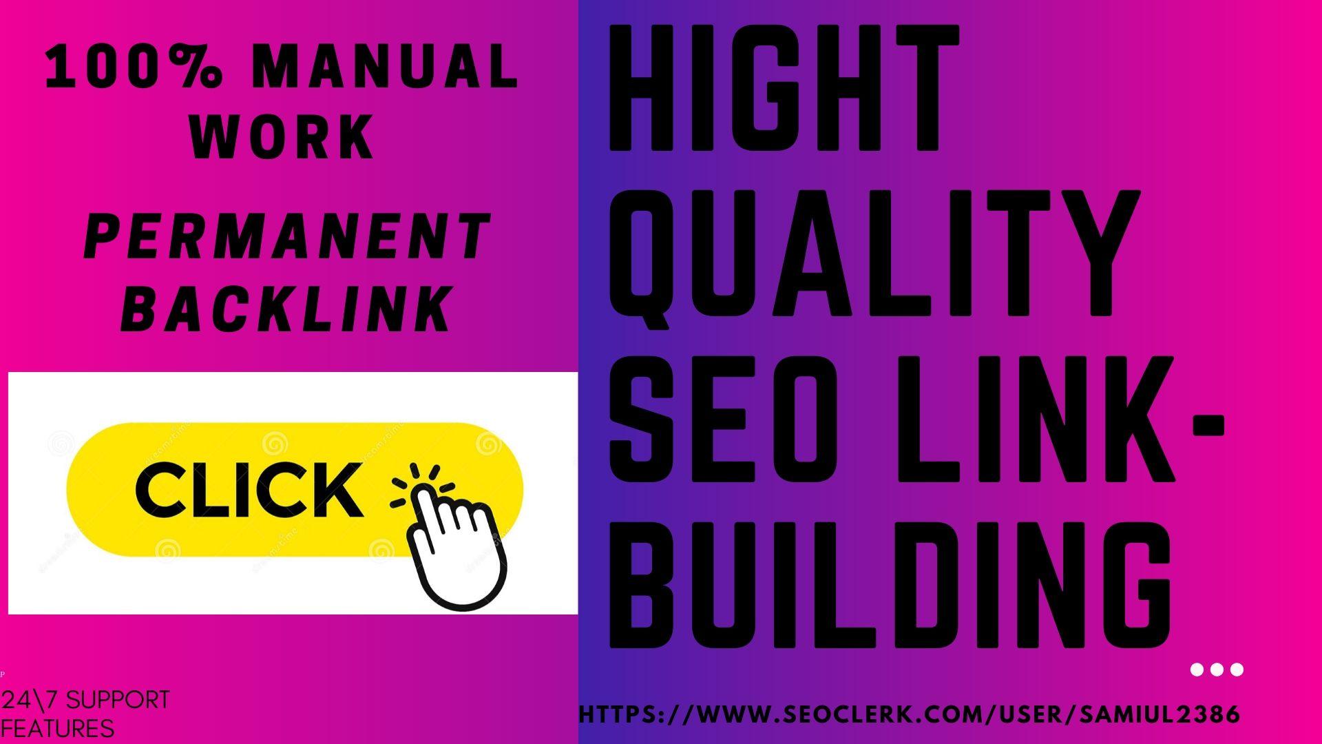 Get 30+ whitehat seo linkbuilding 