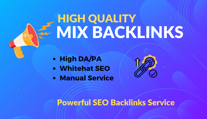 All in One 200 Manual Backlinks Profile, Bookmark, Directory, Guest Post for SEO