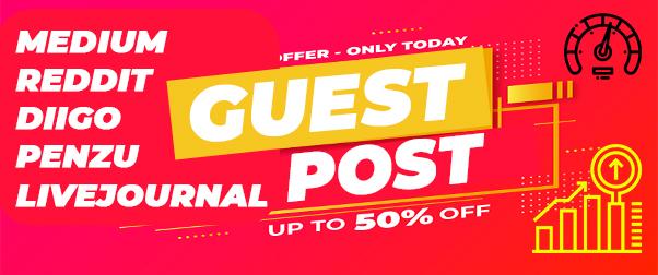 I will Write & Publish Unique Guest Post on 5 High Authourity DA PA Sites