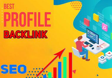 I Will Provide 140 High Authority Profile Creation Backlink Manually SEO