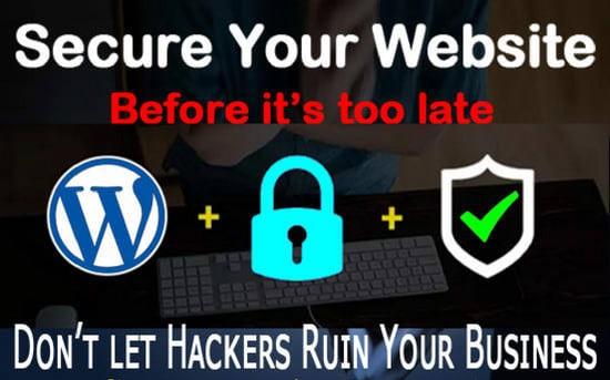 secure your wordpress website, complete wordpress security