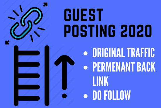 I will write and publish high quality 5 guest post on 5 websites with high domain authority .