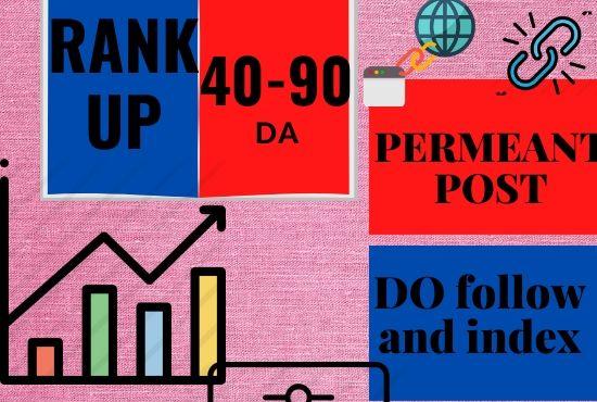 I will write and publish high quality 5 guest post on 5 websites with high domain authority .