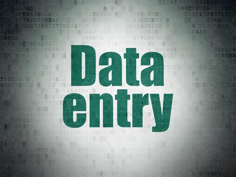 I complete data entry projects quickly with high accuracy .