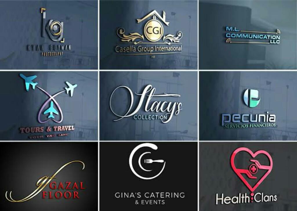 I will design attractive 3d logo for your company 