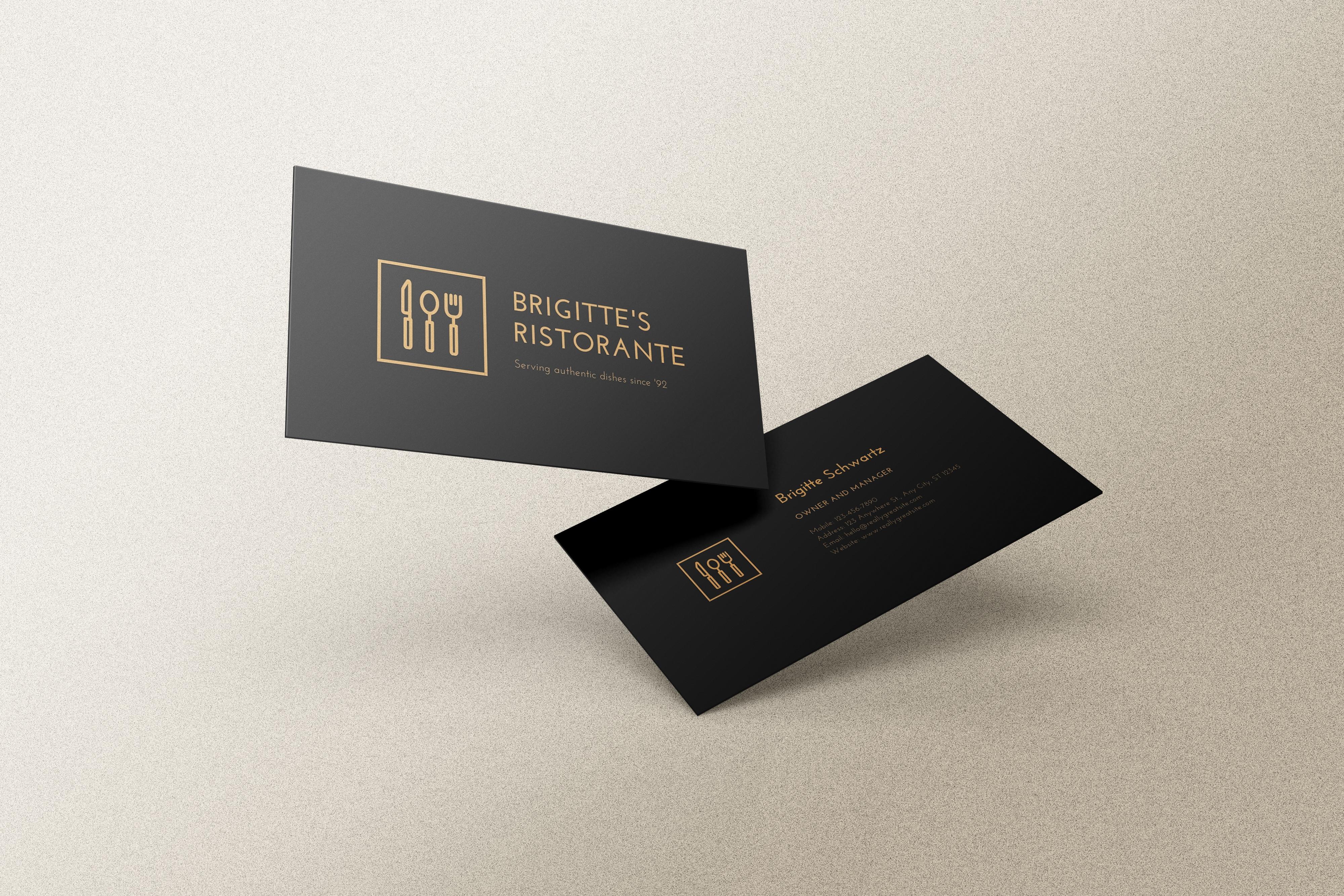 I will design professional and luxury double sided Business cards for you