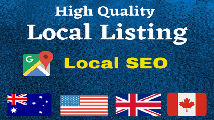 I will create 20 USA, UK, CA, AUS local listing or local citations for local SEO