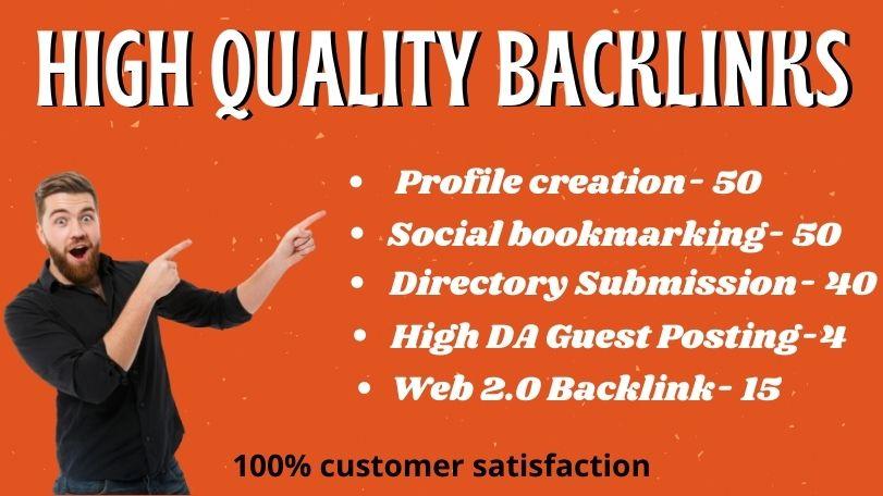 I will create 150+ High Quality Mixed SEO Backlink /Link Building