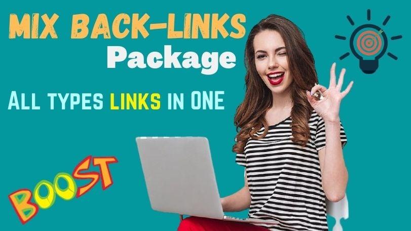 Big Combo Back-links SEO Linkbuilding Package To Improve Your Ranking Toward Page 1