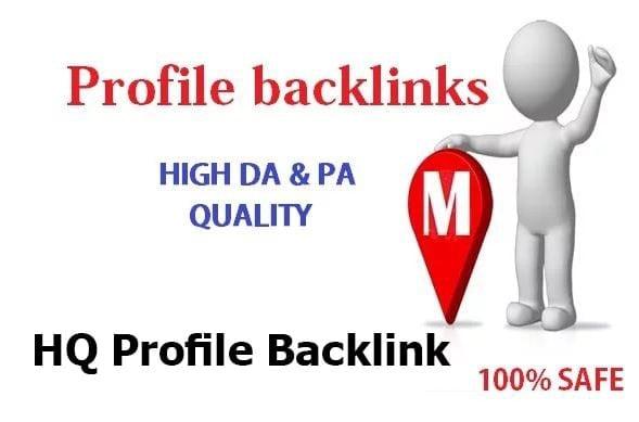 I will create 230 High Quality Profile backlinks with high DA and PA