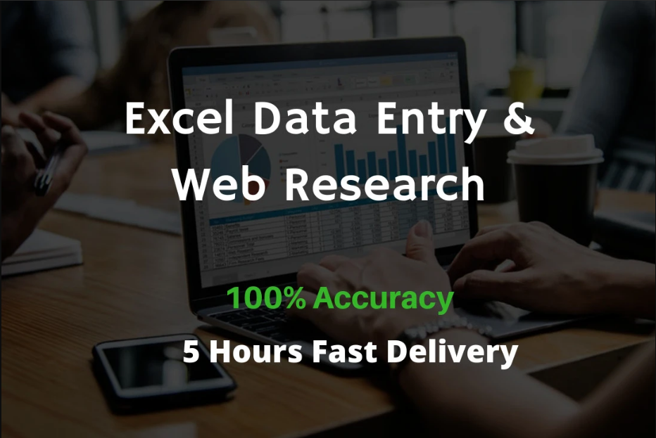 Do Excel Data Entry And Web Research Professionally..