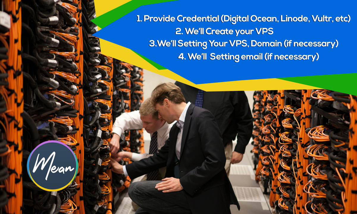 I will setting your vps and install control panel