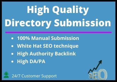  I Will Do Manually 50 Directory Submission