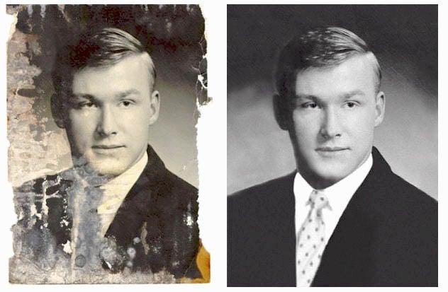 i can do restore, retouch, repair, and colorize your old photo can do restore, retouch, repair, and