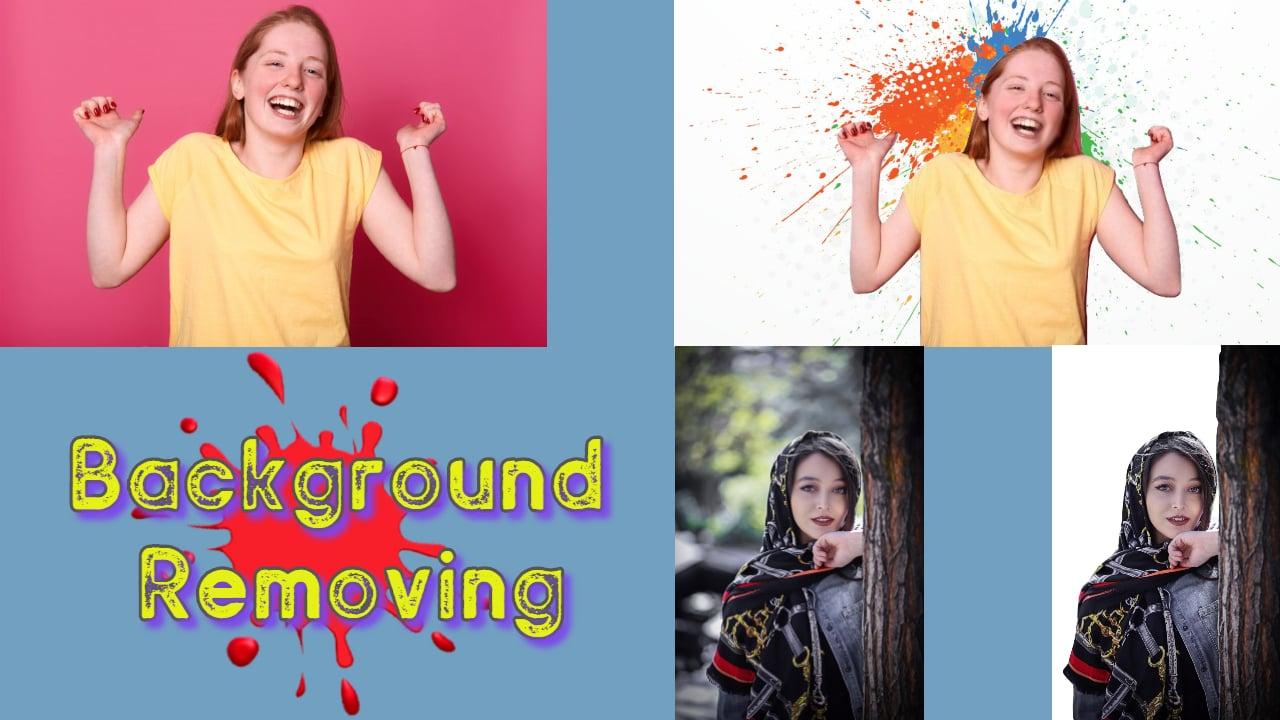 Background Removing with unlimited revision. 