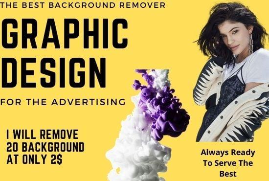 I will remove the background of any kind of image